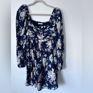 NWT Abercrombie & Fitch Emerson Chiffon Mini Dress